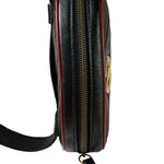 Gucci Black Matalassè Leather Marmont Belt Bag
