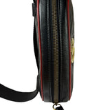 Gucci Black Matalassè Leather Marmont Belt Bag