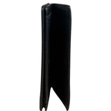 Bvlgari Black Grained Leather Bifold Card Holder