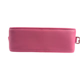 Jacquemus Le Baneto Zip Pink Leather Crossbody Bag