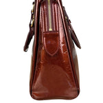 Louis Vuitton Burgundy Monogram Melrose Avenue Vernis  Handbag