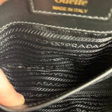 Prada Black Leather Odette Crossbody