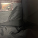 Fendi Vintage Tiger Print Canvas Bowler Bag