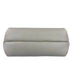 Brunello Cucinelli Ivory Grained Leather Shoulder Bag