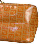 Fendi Zucchino Mamma Baguette Shoulder Bag