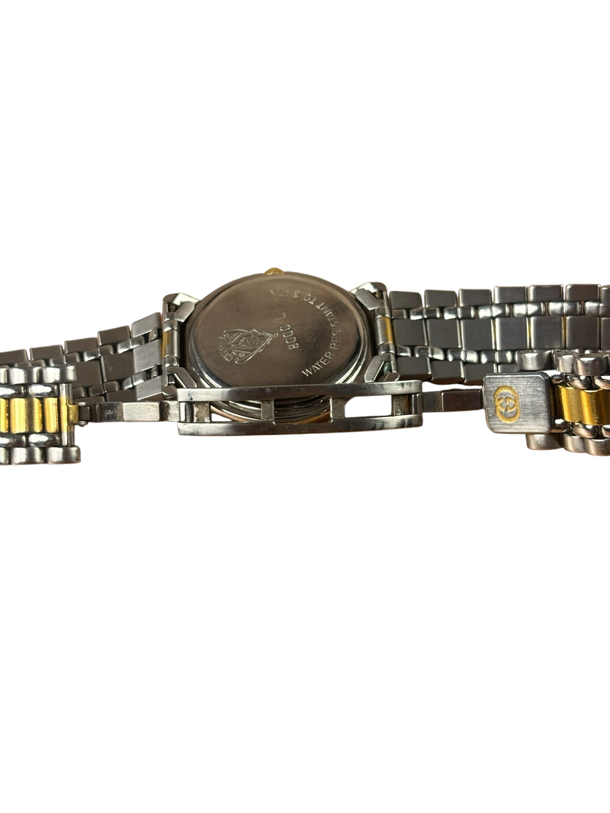 Gucci 8000L Black Dial 2-Tone