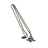Vivienne Westwood Diamante Heart Orb Necklace
