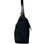 Fendi Black Neoprene Baguette