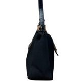 Fendi Black Neoprene Baguette