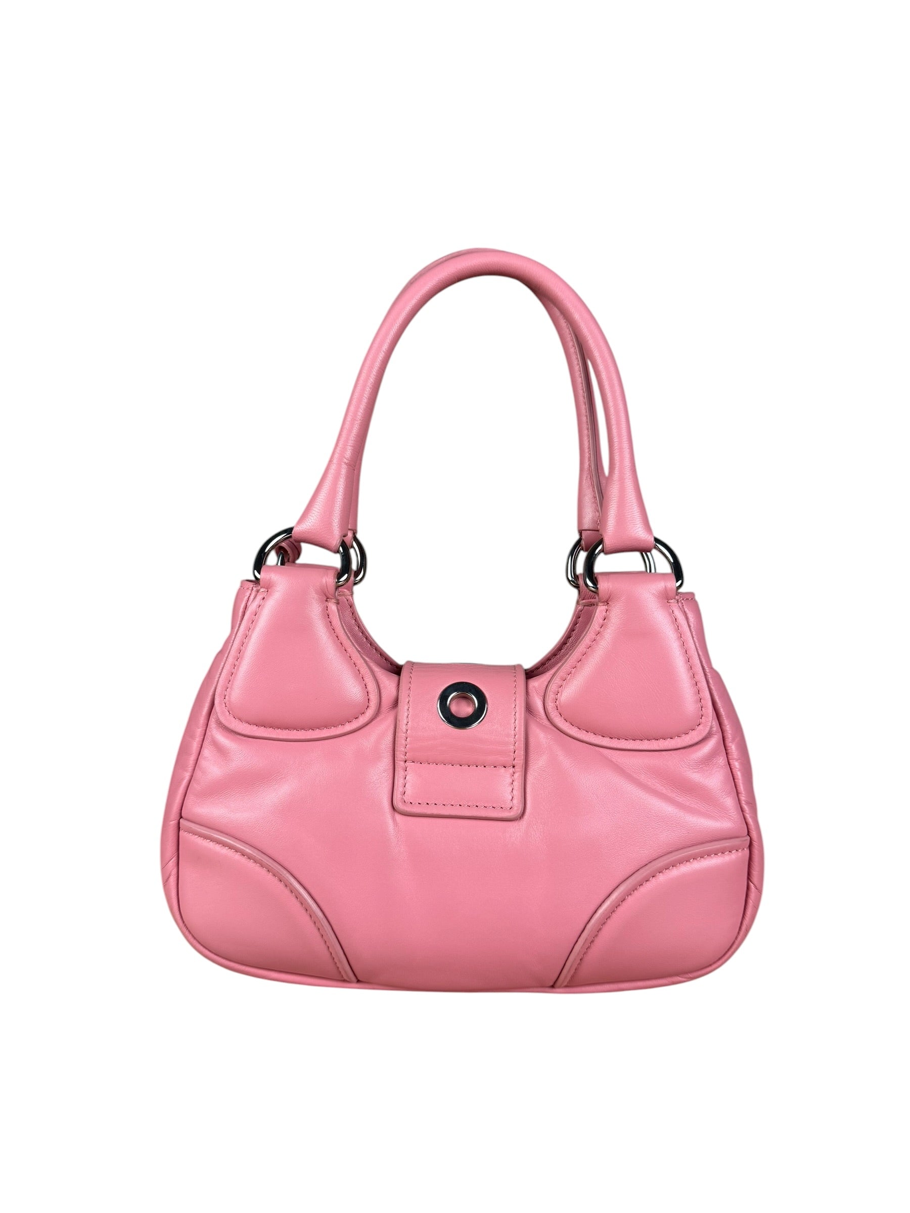 Prada Re-Edition 2002 Moon Bag Pink