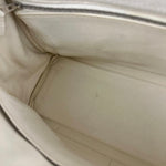 Hermes Kelly 32 White Clemence Leather Handbag 2008