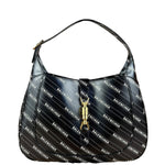 Gucci x Balenciaga Hacker Project Jackie 1961 Bag Black
