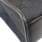 Gucci GG Black Canvas Vintage Jackie Tote Handbag