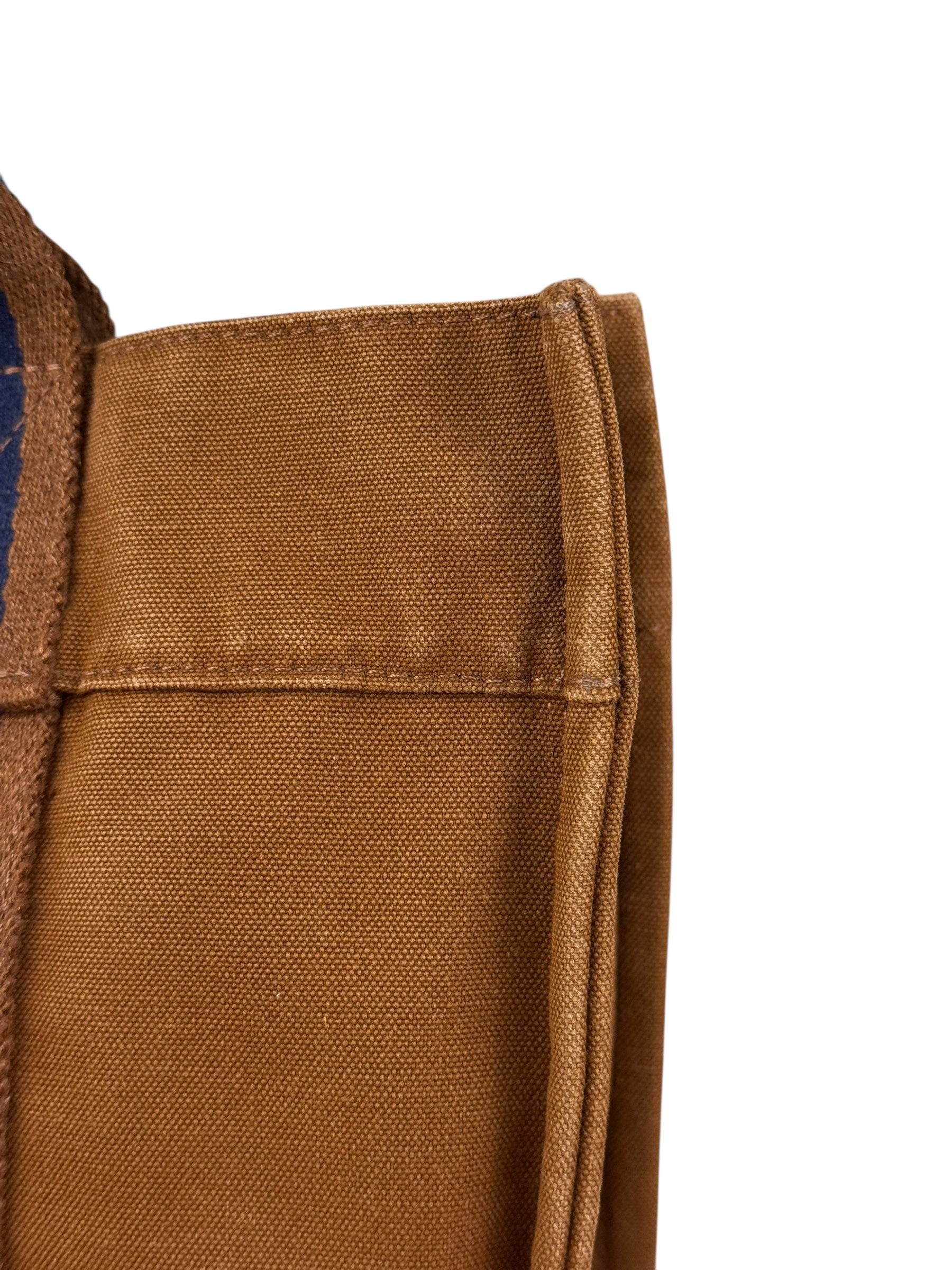 Hermes Brown Canvas Fourre Tout PM