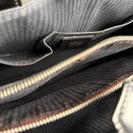 Fendi Black Patent Leather 2Jours Handbag