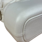 Chanel White Quilted Leather Small Gabrielle Hobo Bag 2019