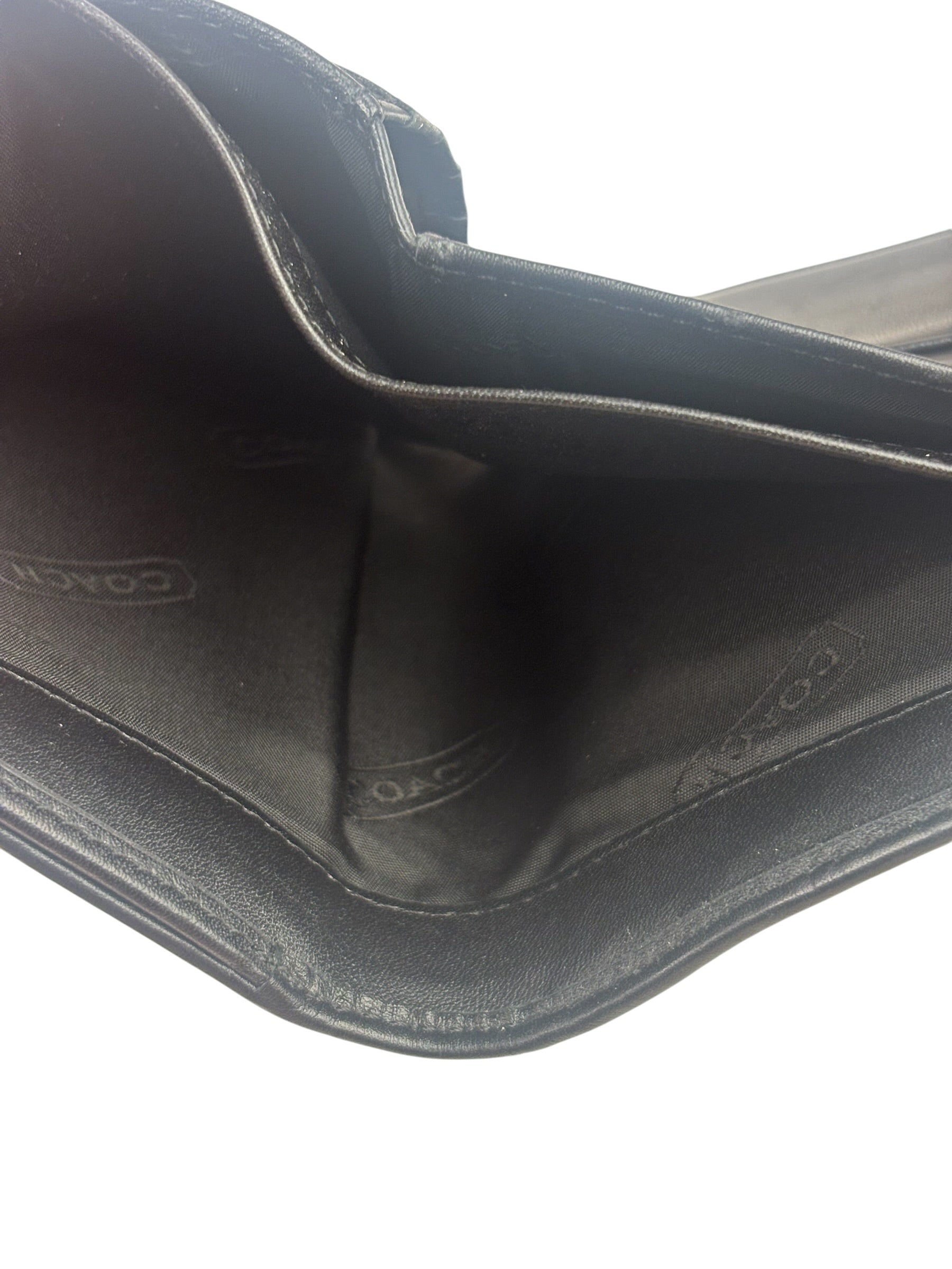 Coach Vintage Signature Compact Wallet