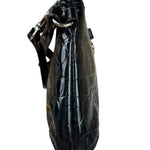 Coach Black Patent Leather Heart & Bow Wristlet