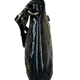 Coach Black Patent Leather Heart & Bow Wristlet