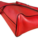 Prada Red Saffiano Leather 2Way Tote