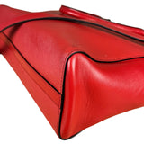 Prada Red Saffiano Leather 2Way Tote