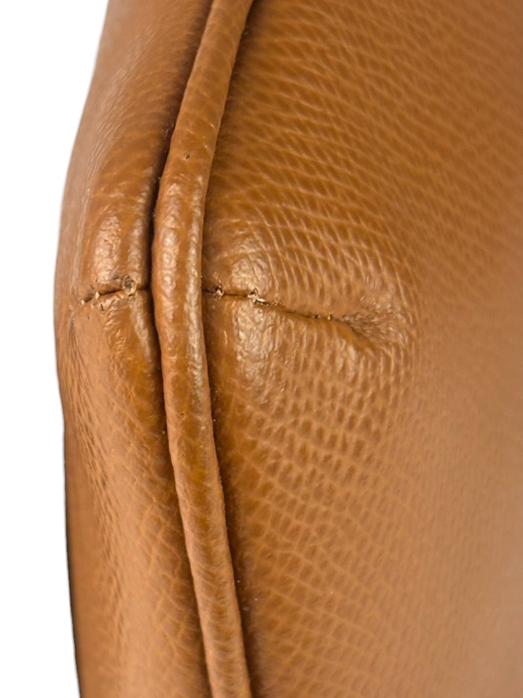Coach Tan Brown Pebble Leather Crossbody Bag
