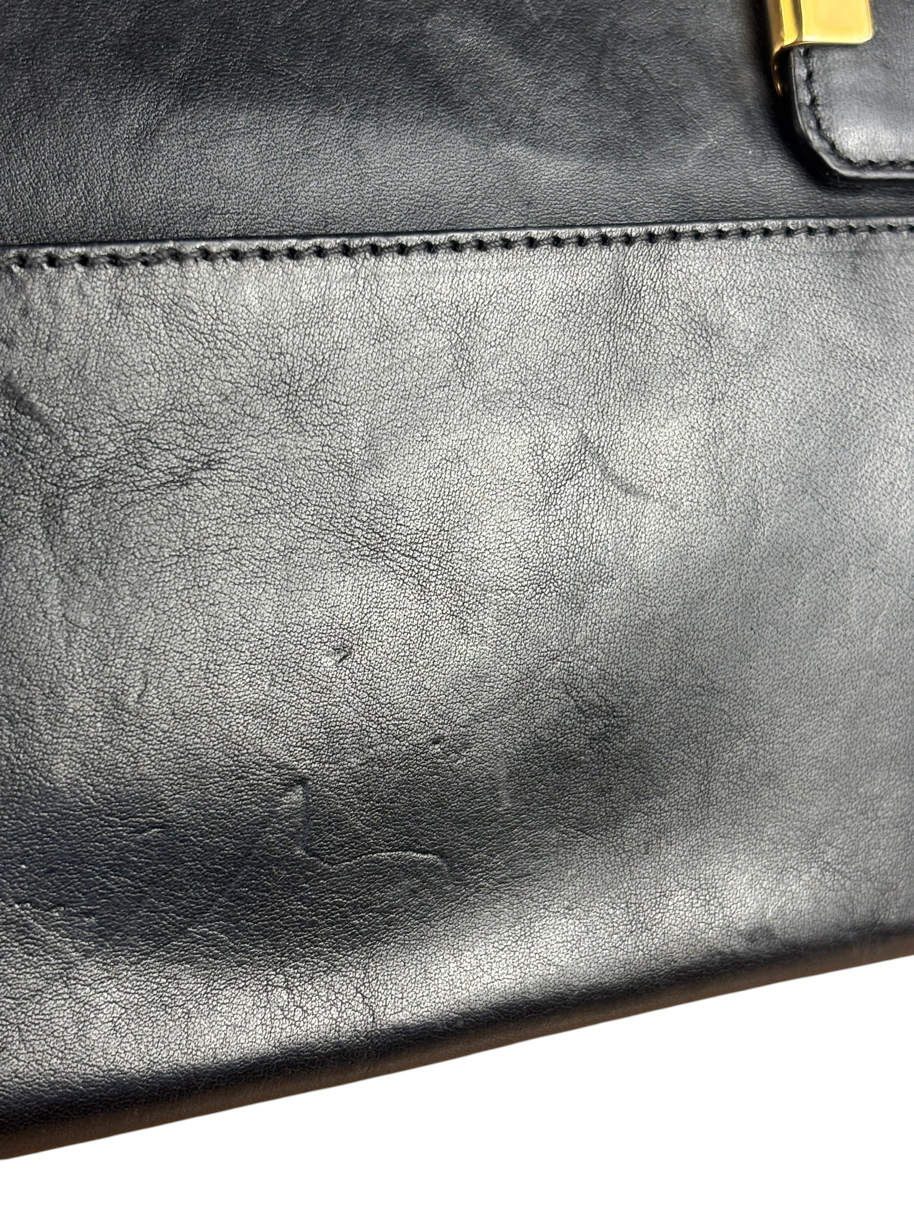 Chloe Nude Pink/Black Alice Satchel Shoulder Bag