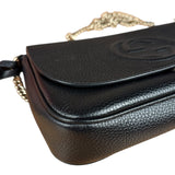 Gucci GG Soho Black Leather Chain Bag