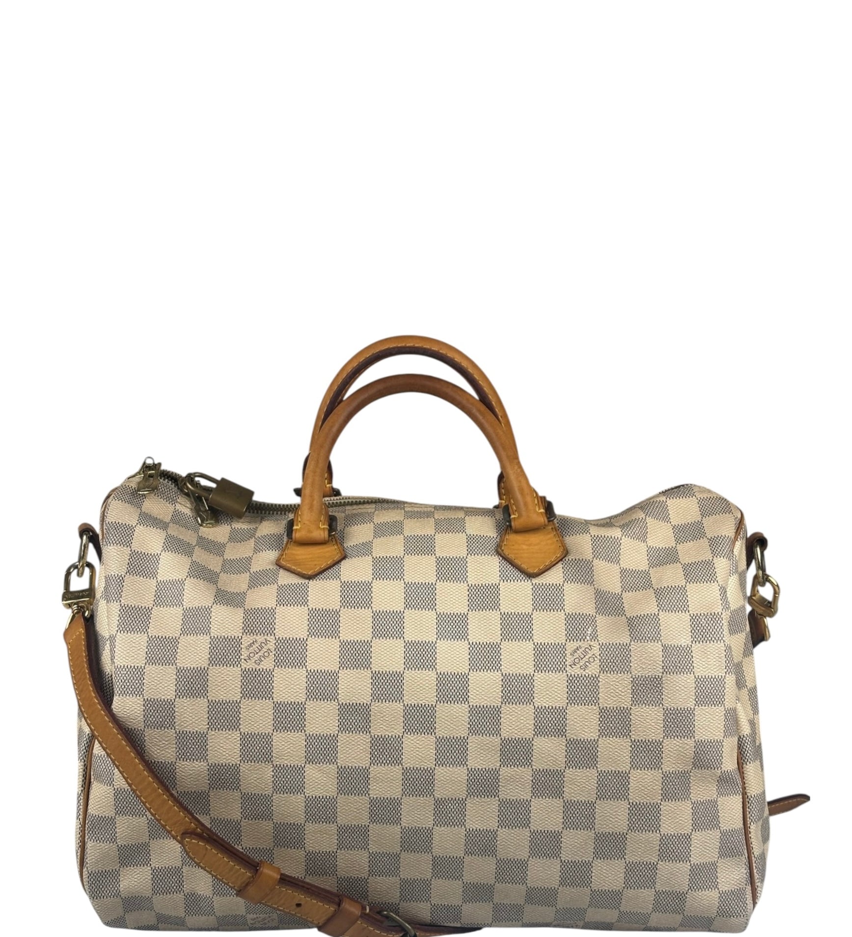 Louis Vuitton Damier Azur Bandouliere Speedy 35