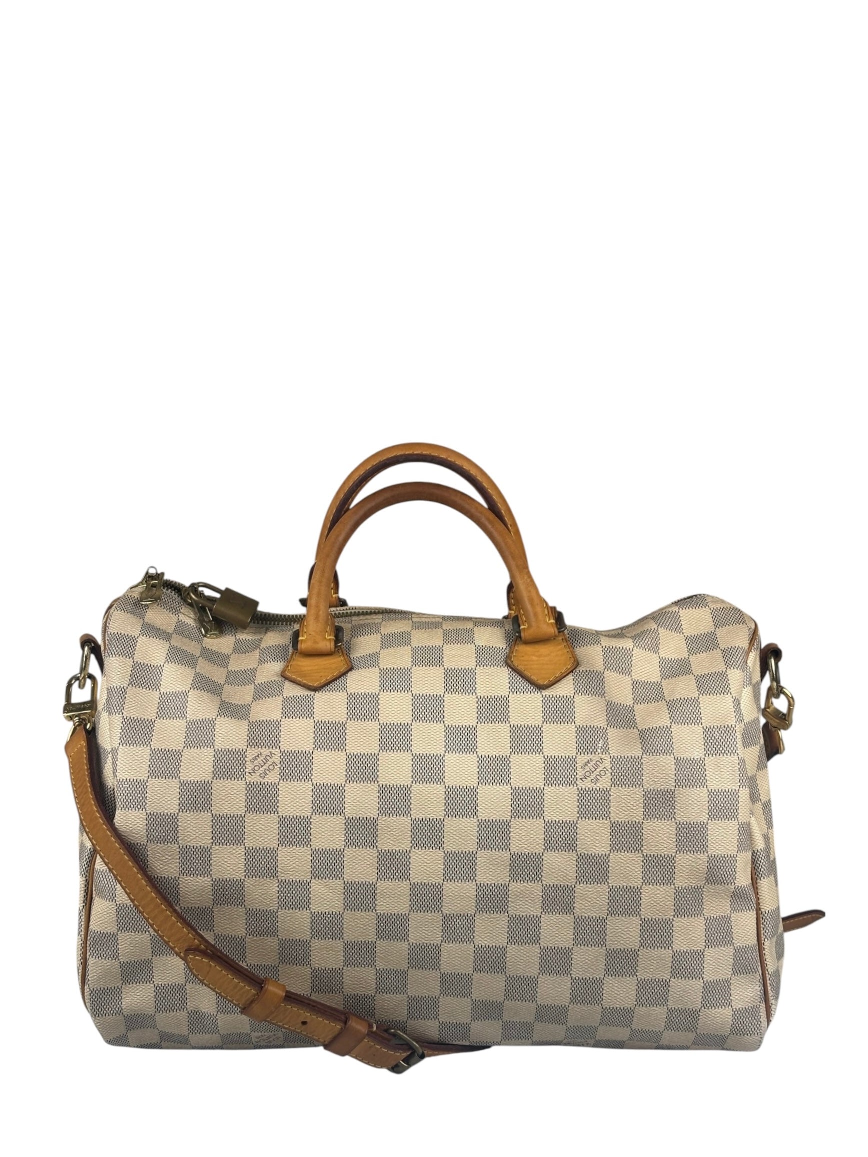 Louis Vuitton Damier Azur Bandouliere Speedy 35