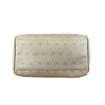 Christian Dior Vintage Beige Honeycomb Boston Bag