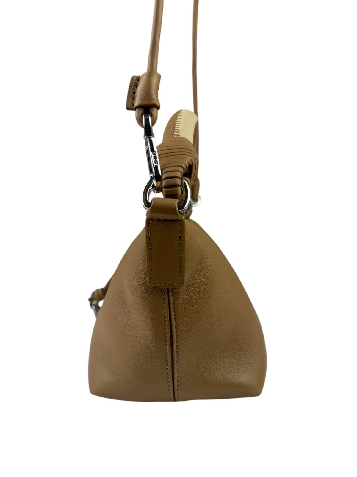 Loewe Beige Lambskin Cala Mini Two-Way Bag