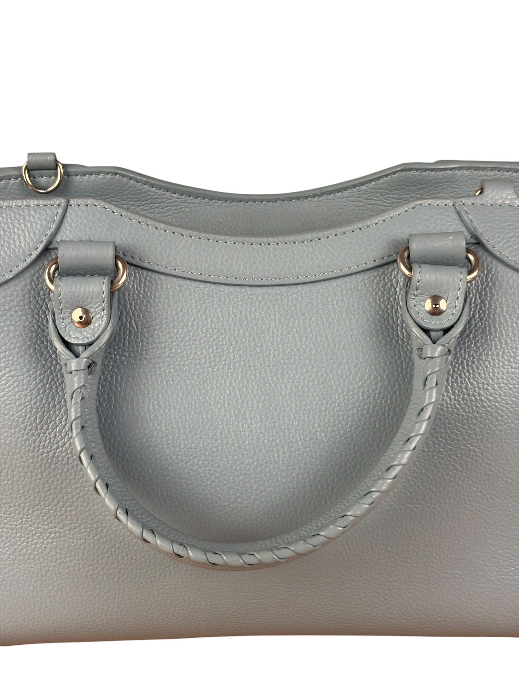Balenciaga Light Blue Leather Neo Classic City Bag