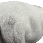 Prada White Terry Cloth Spugna Tote Bag