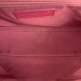 Chanel Pink Chevron Quilted Leather Medium Flap Bag 2018