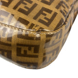 Fendi FF PVC Coated Sequin Buckle Baguette
