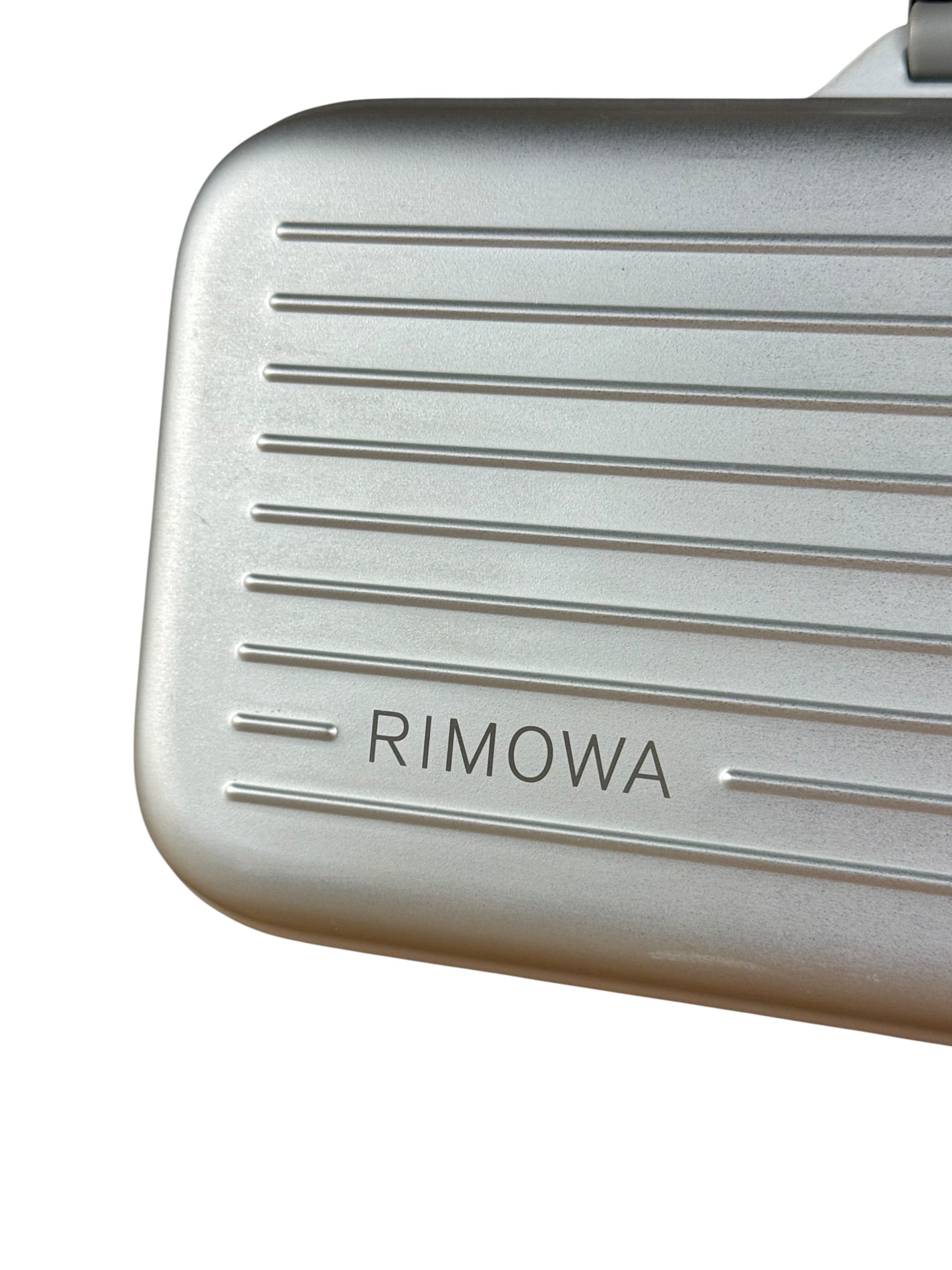 Rimowa Aluminium Personal Sling Clutch Silver