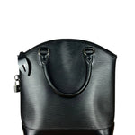 Louis Vuittonn Black Epi Lockit Handbag
