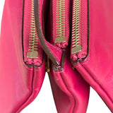 Celine Pink Leather Trio Crossbody Bag