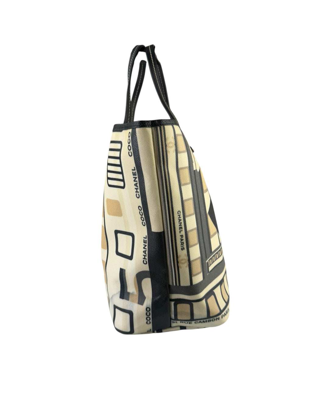 Chanel Colorblock Leather Le Train Shopping Tote 2006