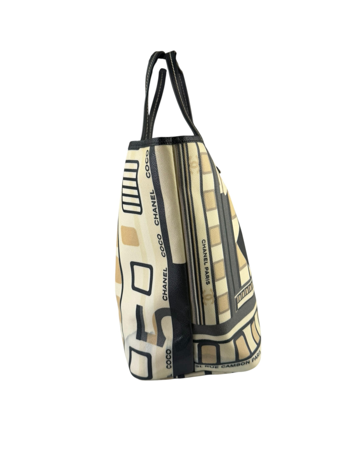 Chanel Colorblock Leather Le Train Shopping Tote 2006