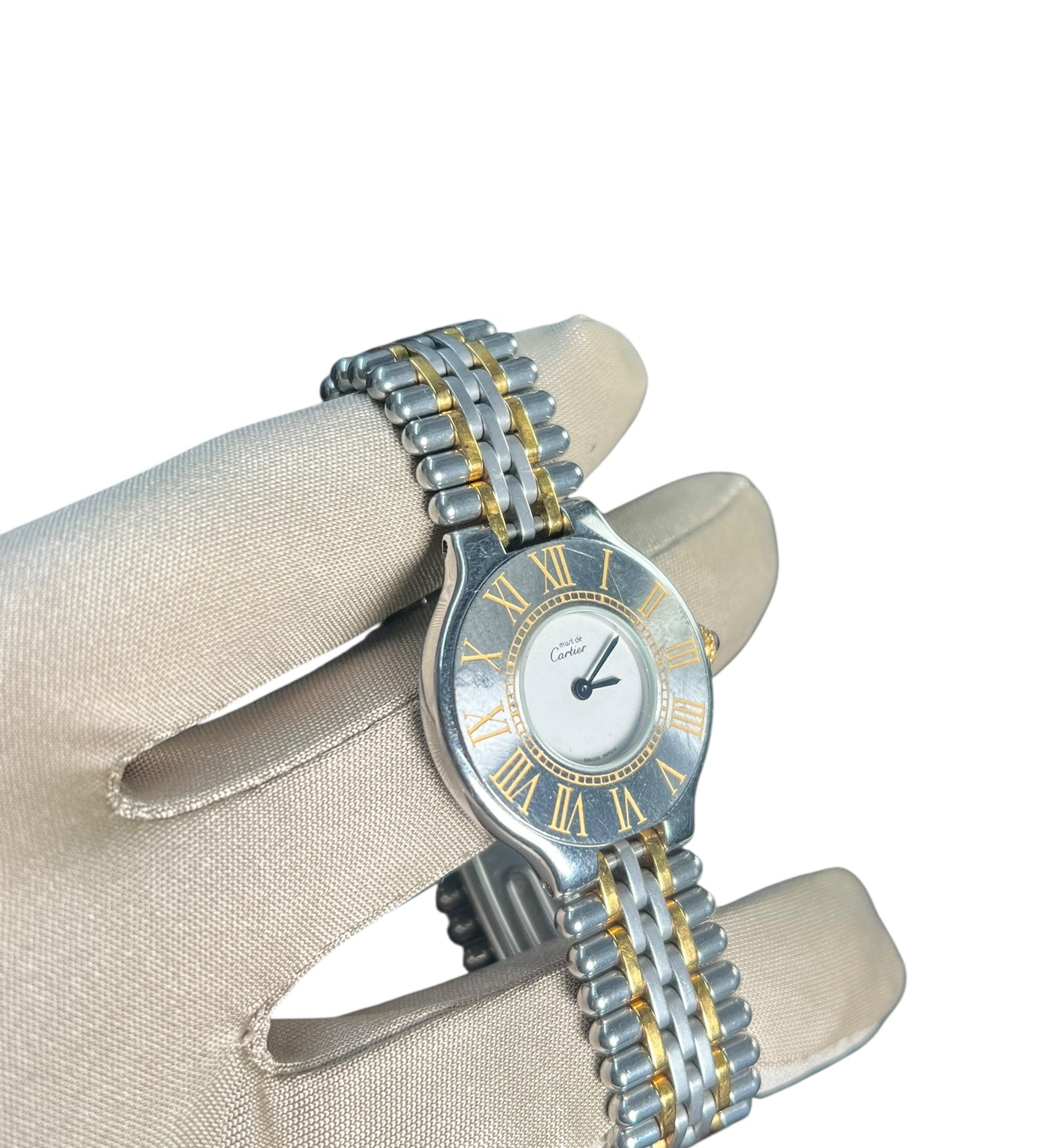 Cartier Must De 21 Two Tone Watch