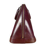 Louis Vuitton Monogram Vernis Alma GM Burgundy