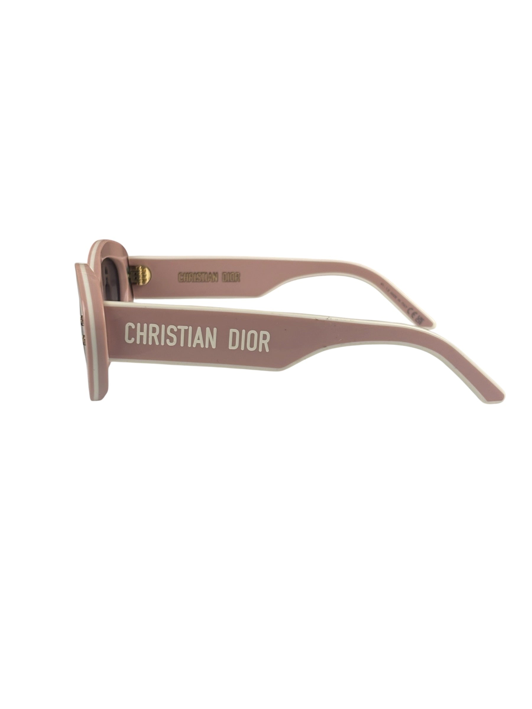Christian Dior Pink DiorPacific B1U Butterfly Sunglasses