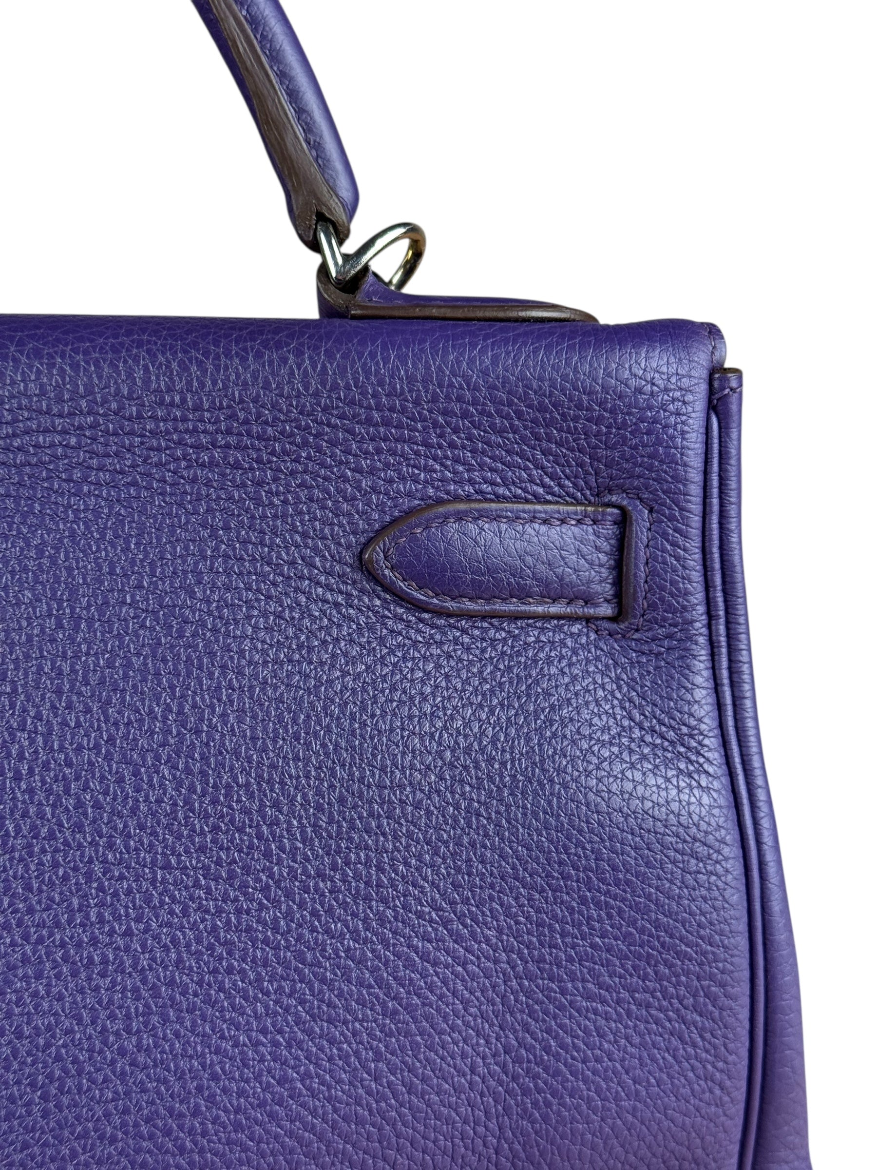 Hermes Togo Kelly II Retourne 32 Ultraviolet 2010