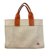 Burberry Blue Label Canvas and Leather Tote