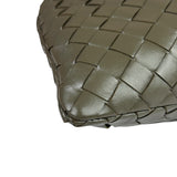 Bottega Veneta Olive Green Intrecciato Dustbag Pouch