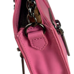 Kenzo Kalifornia Pink Leather Wallet On Chain