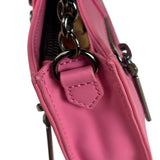 Kenzo Kalifornia Pink Leather Wallet On Chain