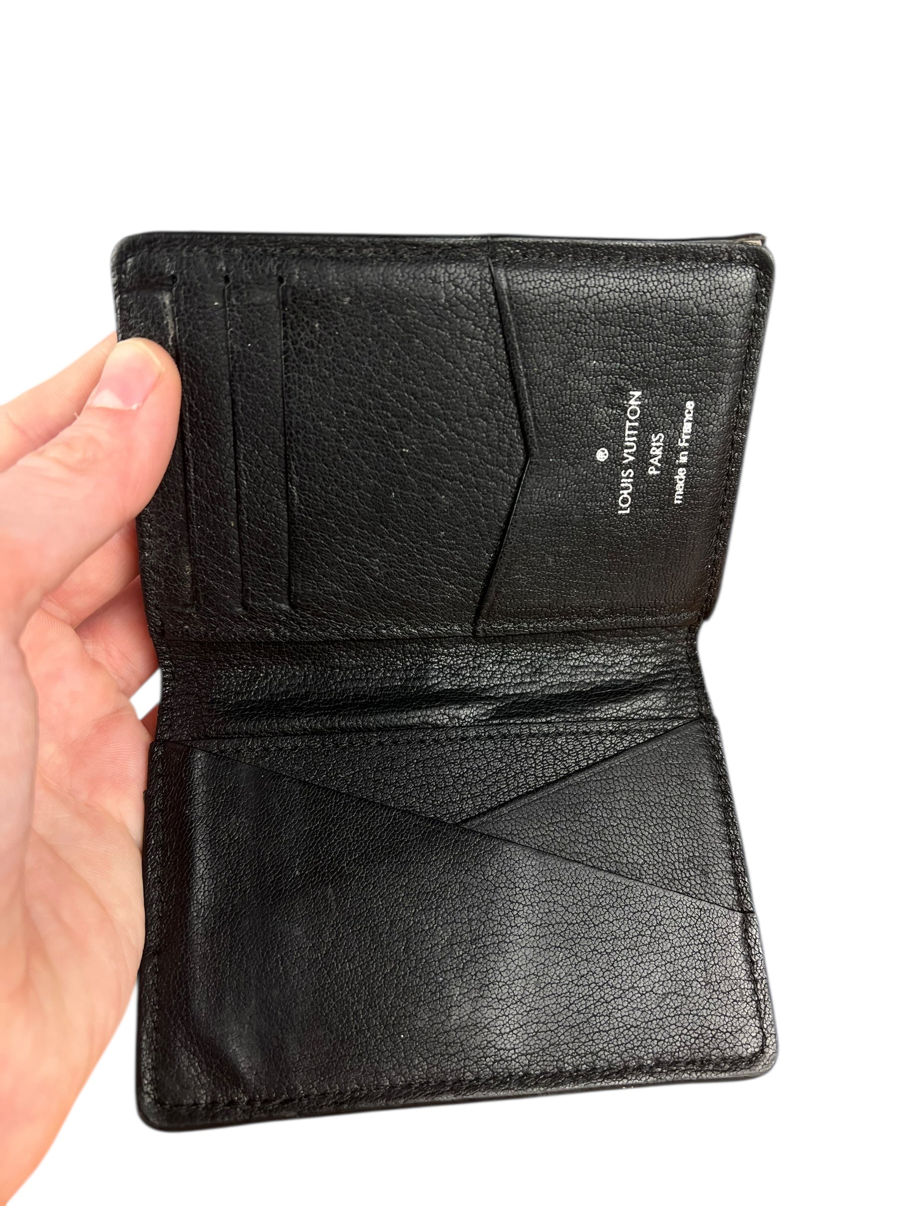 Louis Vuitton Ostrich Croc Pocket Organizer Wallet